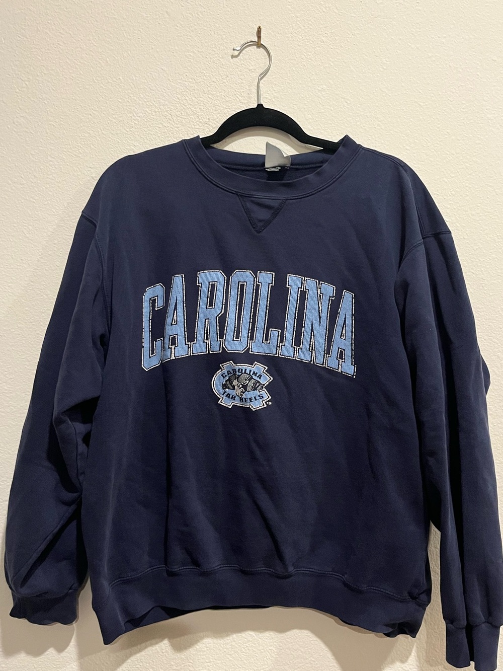 Vintage UNC Carolina Navy Crewneck